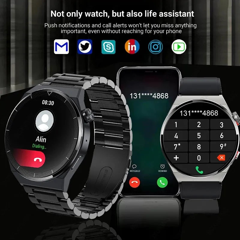 Huawei Xiaomi GT3 Pro Smart Watch Men AMOLED